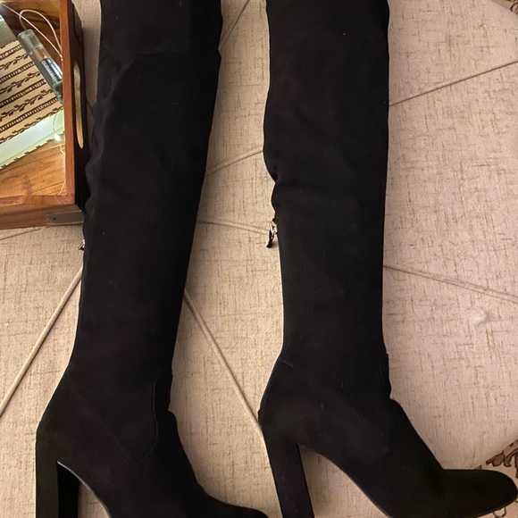 Steve Madden Over-the-Knee Suede Boots - Picture 2 of 5